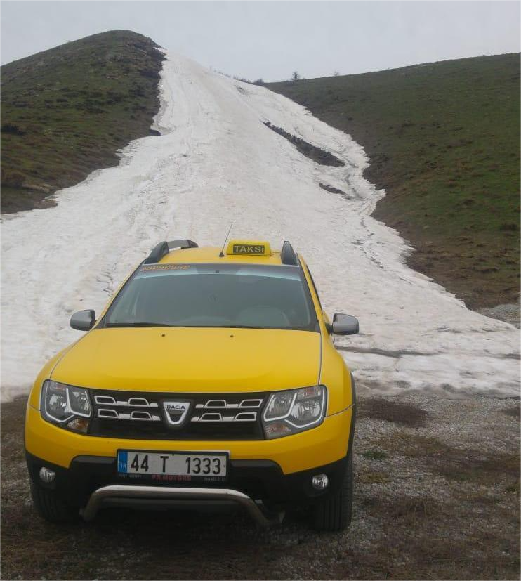 Duster taksi — şehir içi kullanıma uygun